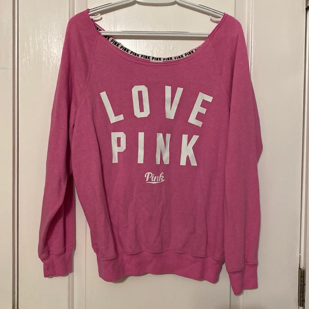 Pink sweatshirt
